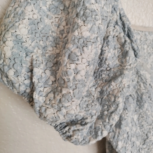 Free People Oh Baby Lace Crop Top In Tea Combo Sz M - Picture 6 of 10